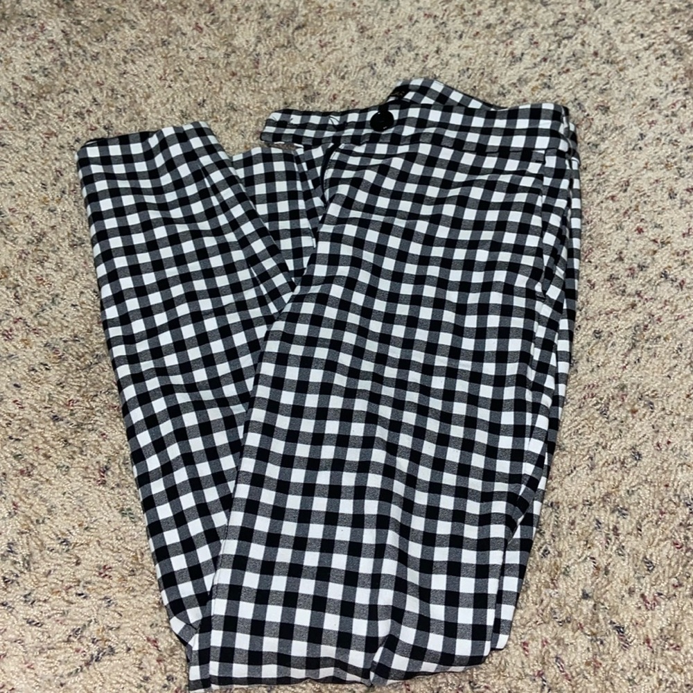 Checkered Pants